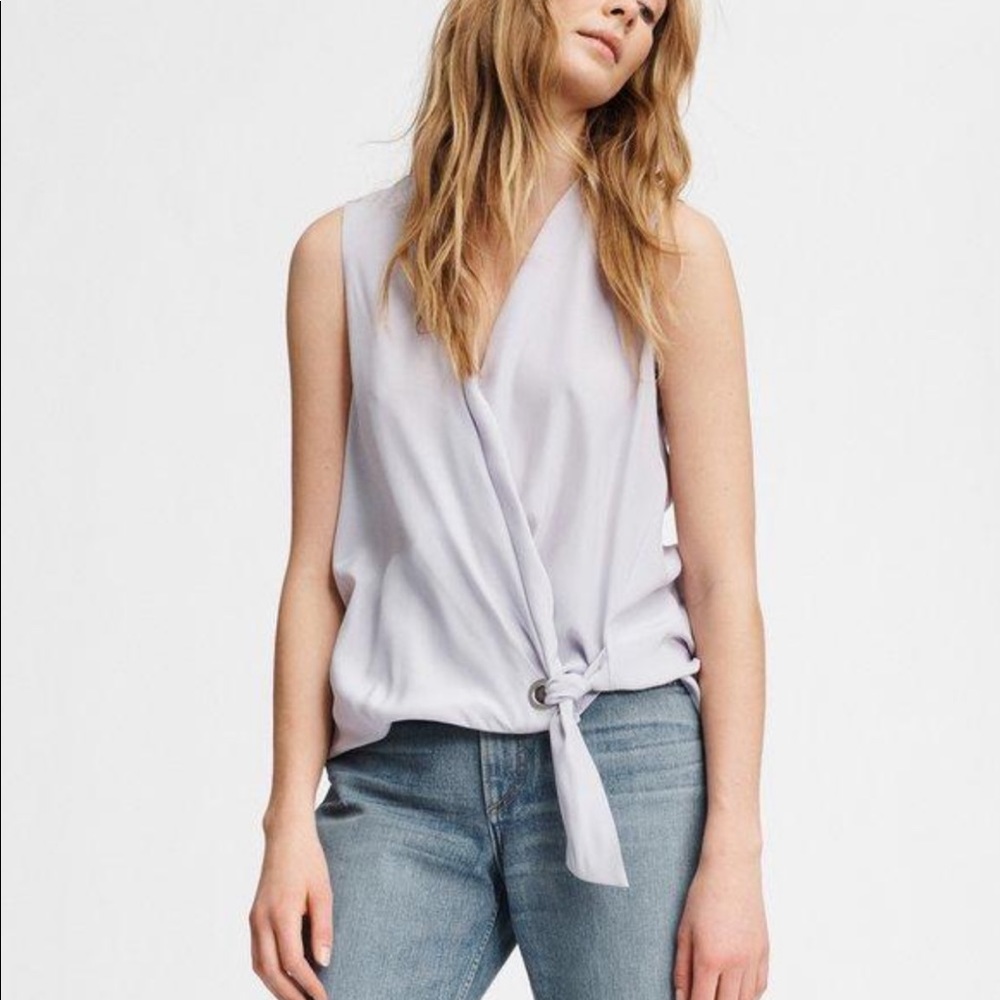 Rag & Bone Felix Sleeveless Popover Top
